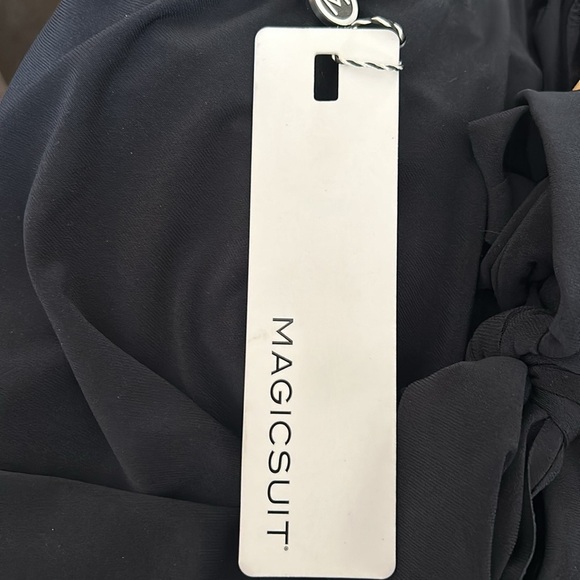 NWT Magicsuit Charmed Life Izzy Tankini Top Women's Size 8 Black - Picture 6 of 10